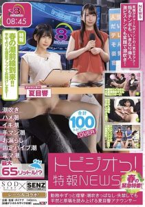 ผู้ประกาศวุ่นวาย ฮิบิกิ นัตสึเมะ โดนวายร้ายไอโม่งเย็ด STARS-547