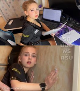 ตำรวจสาวเมาน้ำรัก A cute police officer bribed her superiors XXX